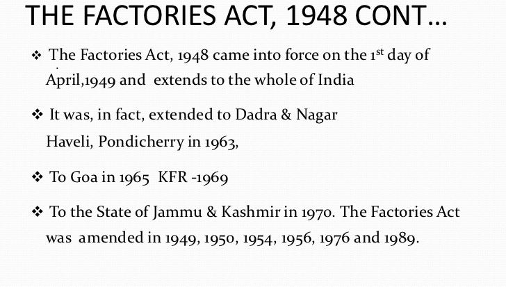 Factory Act